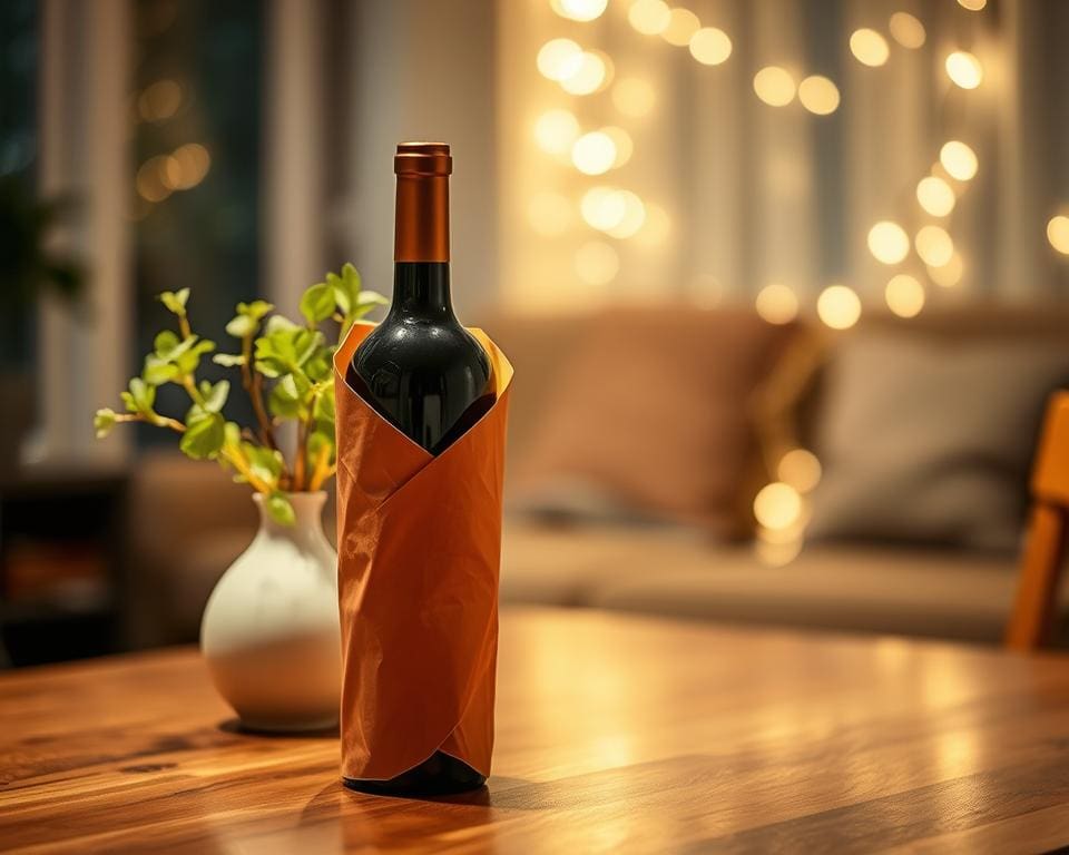 Is een wijnfles een veilig cadeau?