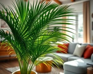 Waarom is een palmplant geschikt voor binnen?