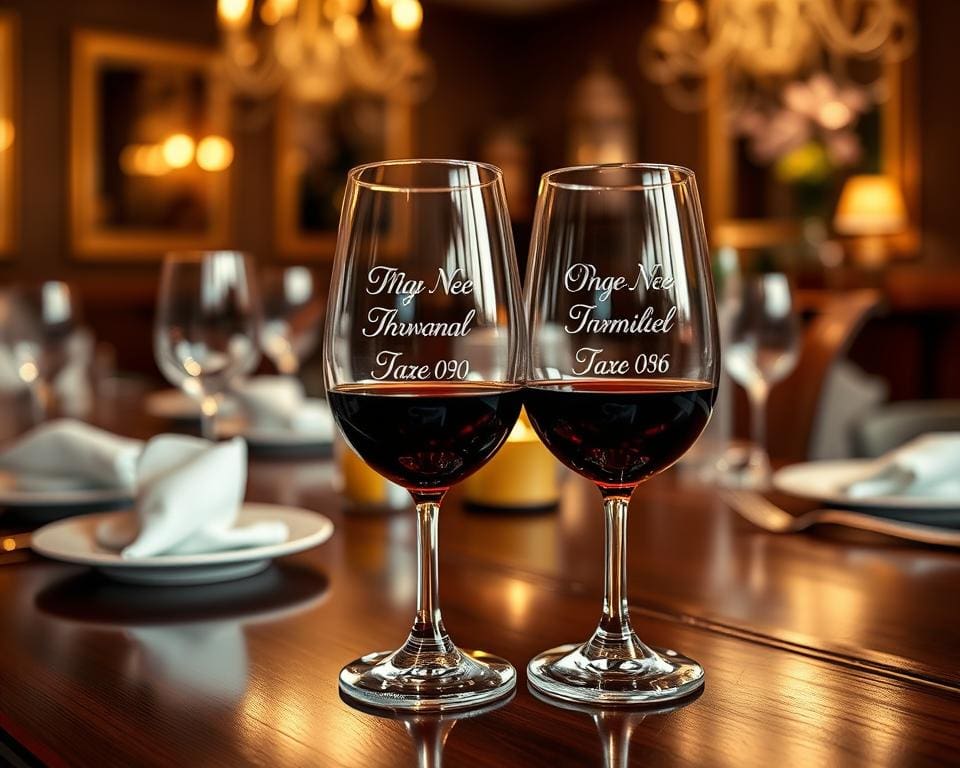 Waarom zijn persoonlijke wijnglazen zo’n populair cadeau?