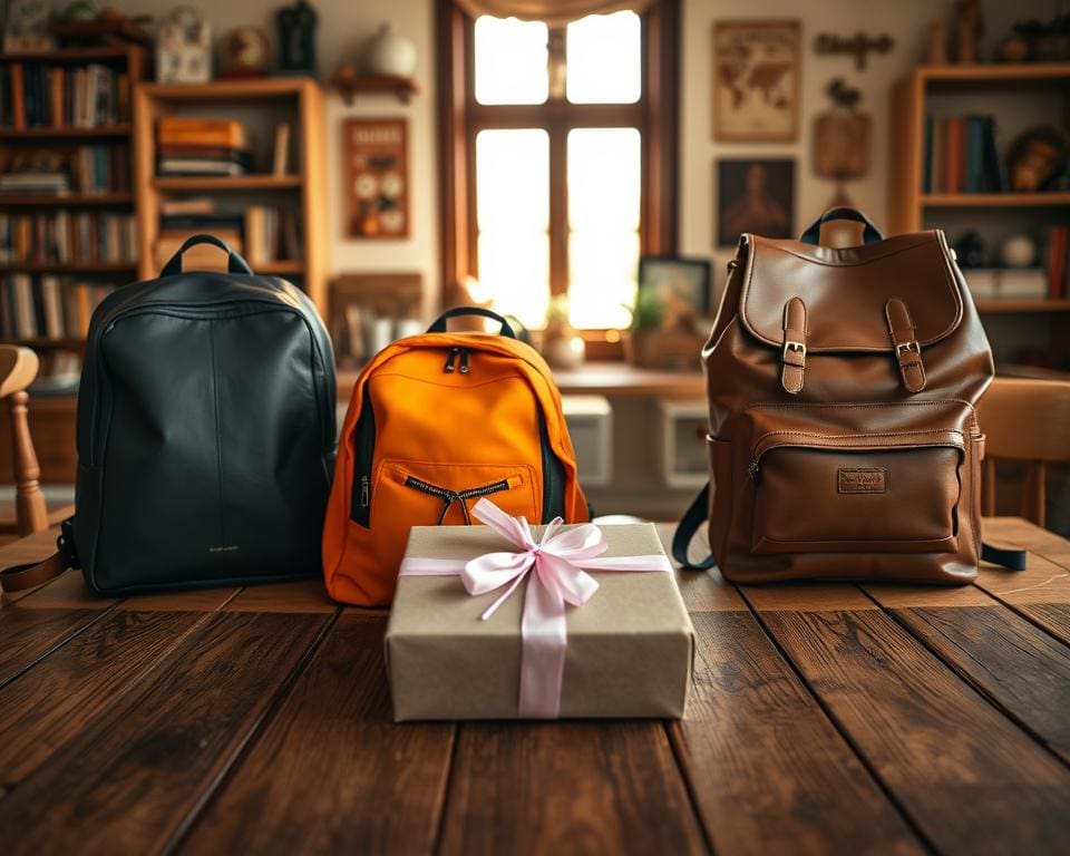 Wanneer past een rugzak als cadeau?