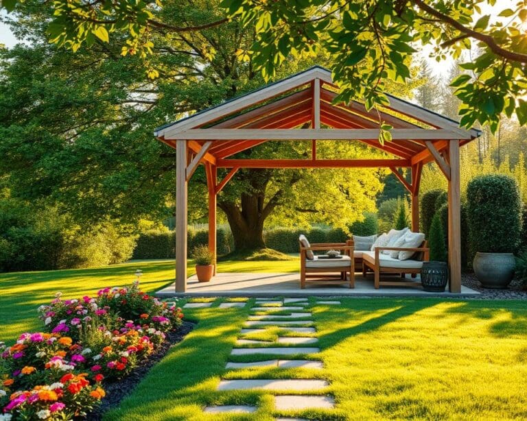 Wat maakt een overkapping ideaal voor de tuin?