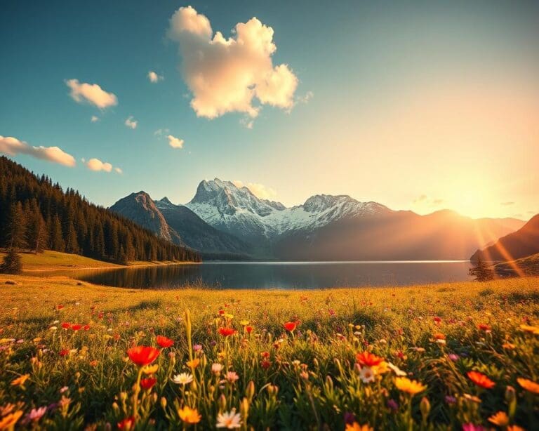 Welke natuurgebieden zie je in Zwitserland?