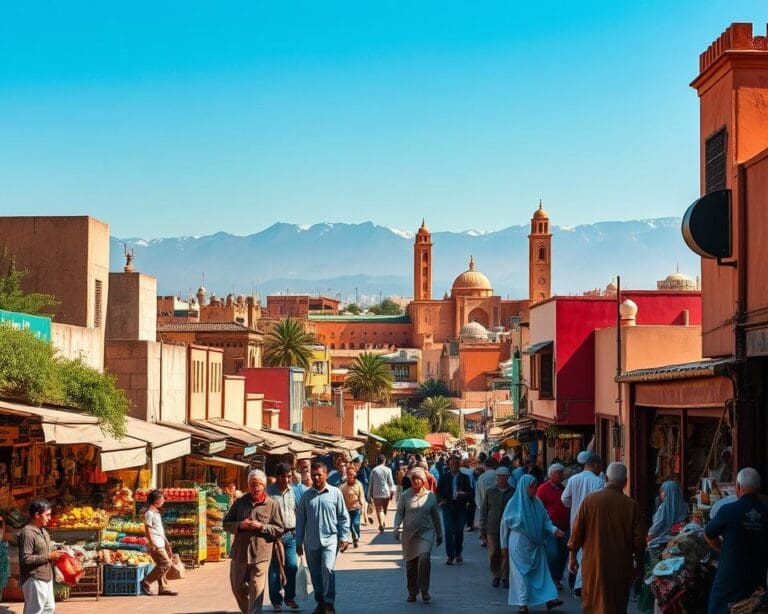 Welke steden bezoek je in Marokko?