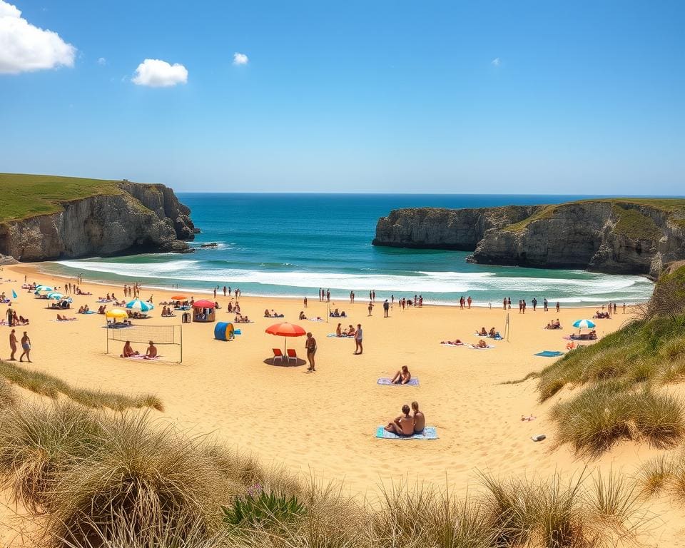 Welke stranden zijn populair in Portugal?