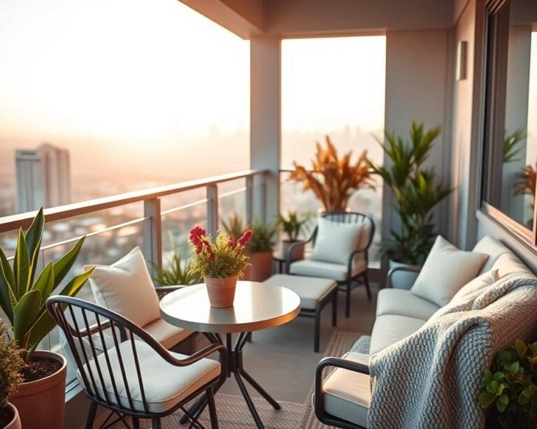 Hoe maak je een balkon gezelliger met meubels?