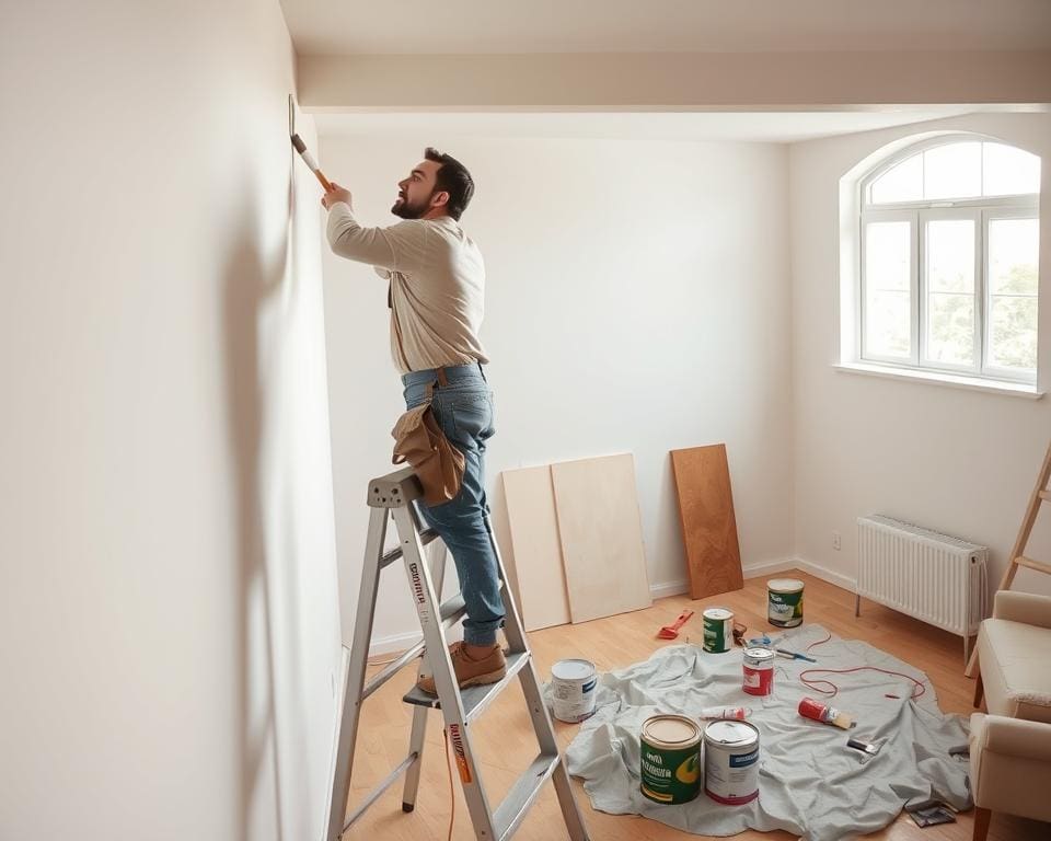 Wat doet een schilder bij het opknappen van je woning?