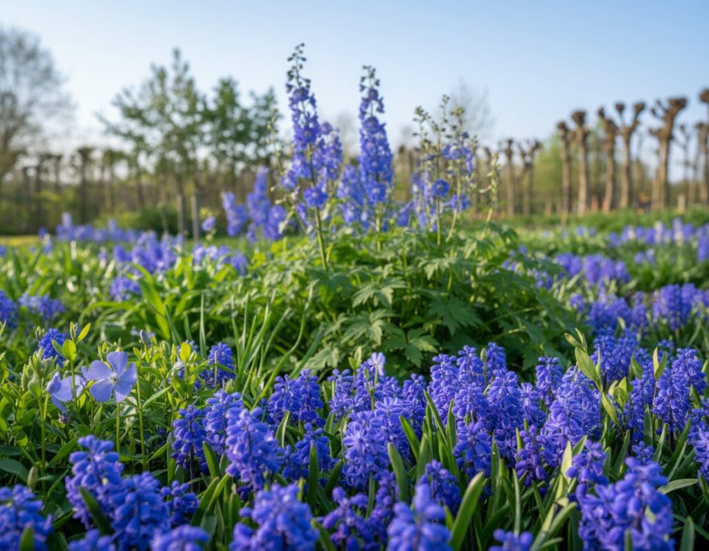 blauwe bloemen