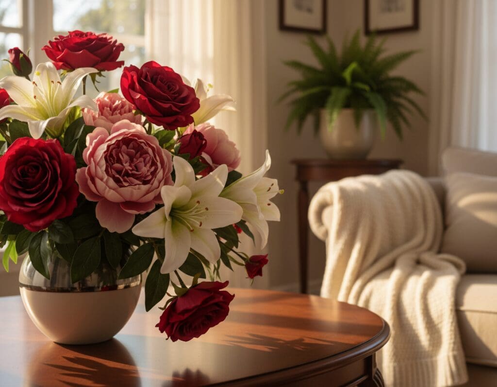 zijden bloemen