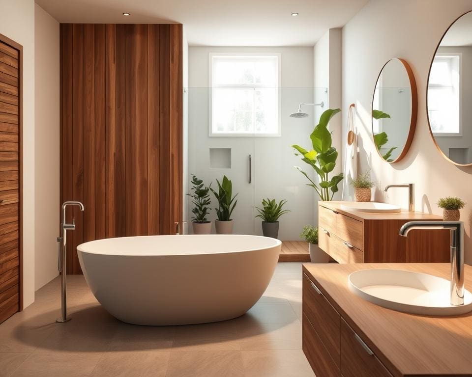 badkamer zonder tegels