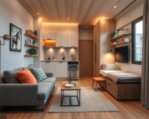 kleine ruimtes wonen