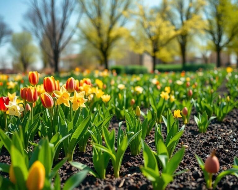 planten voorjaar snel groeiend