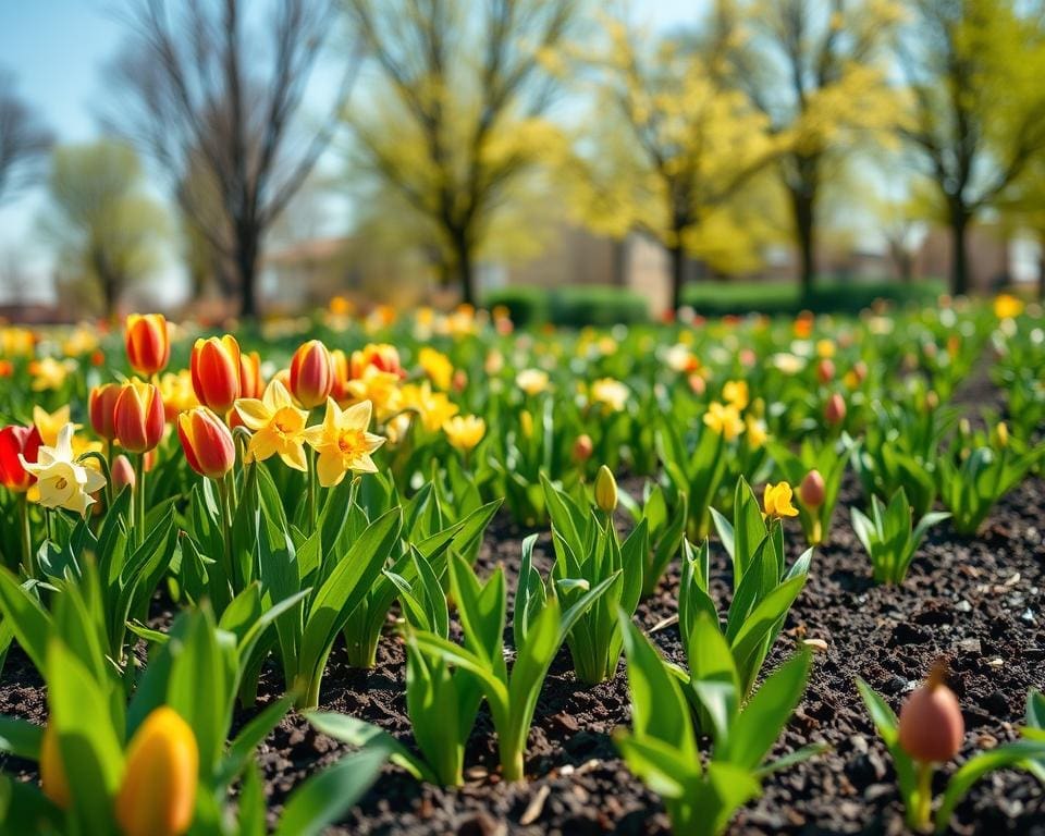 planten voorjaar snel groeiend