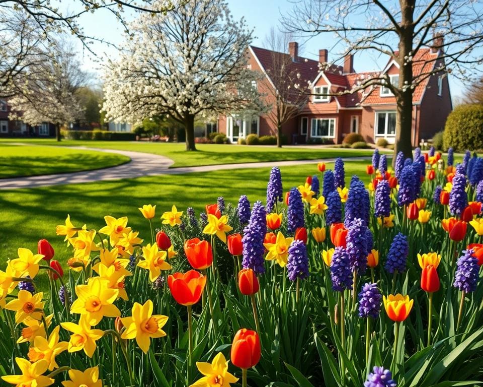 voorjaar bloemen en planten