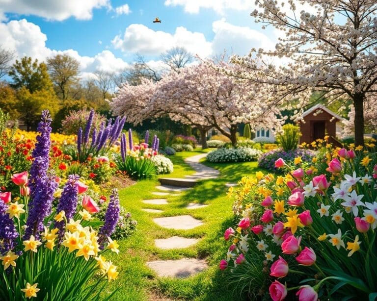 geurige bloemen tuin