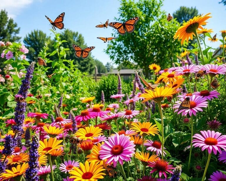 planten bijen vlinders