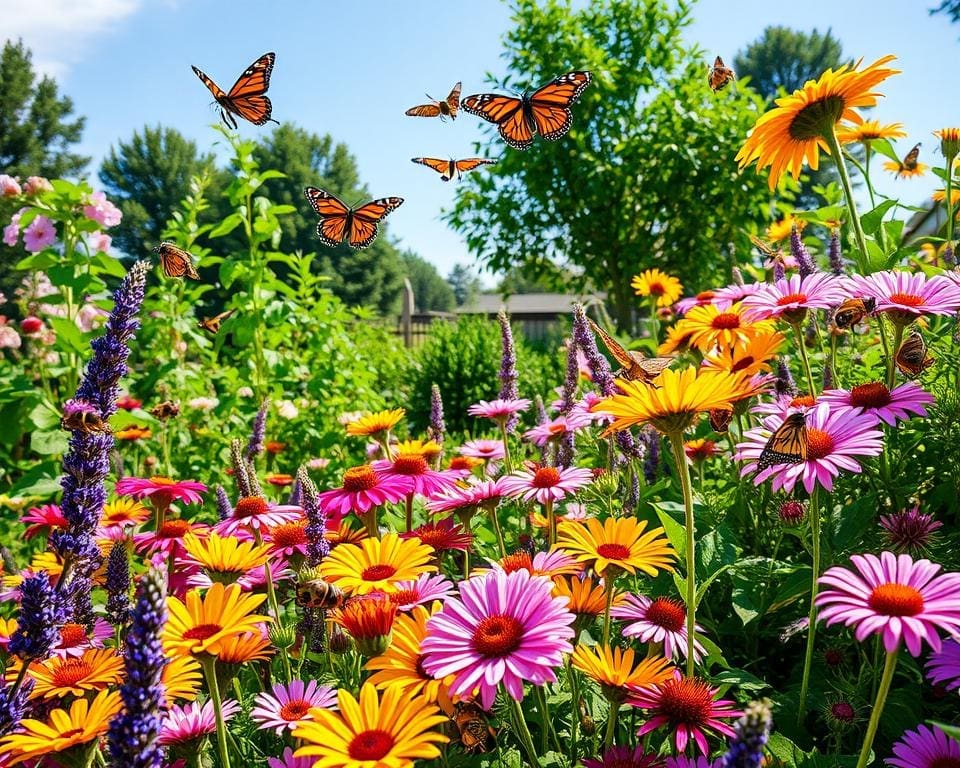 planten bijen vlinders
