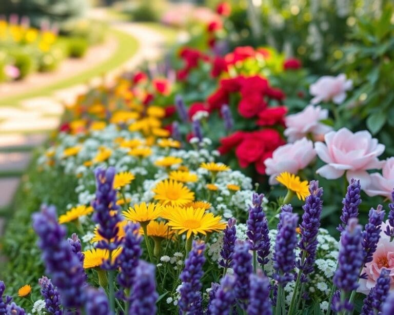 planten combineren border