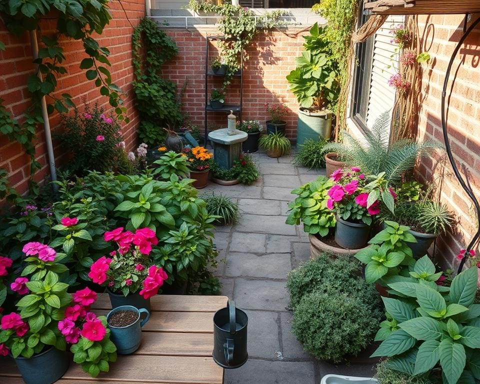 planten kleine stadstuin