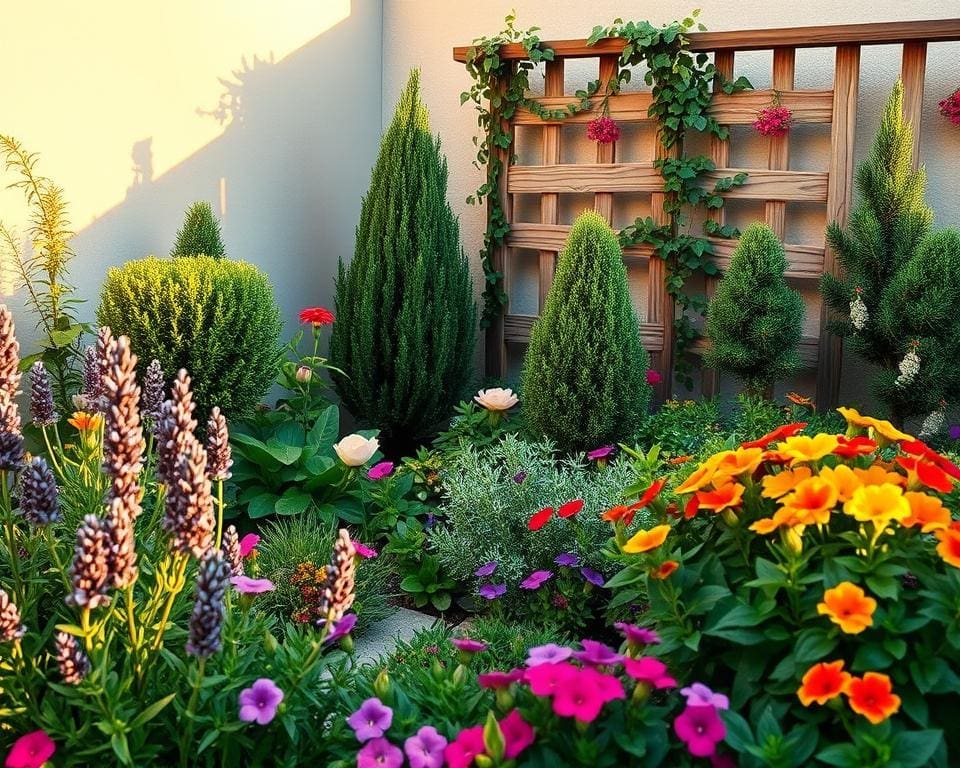 planten kleine tuin