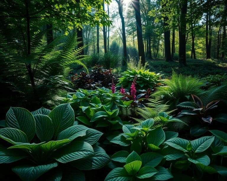 planten schaduw tuin