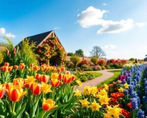 populaire bloemen tuin