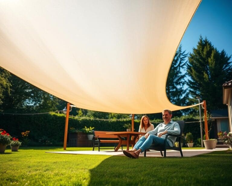 schaduwdoek tuin