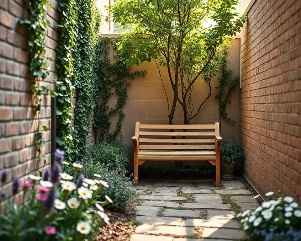 smalle tuin inrichten