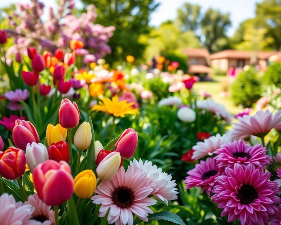 snijbloemen tuin