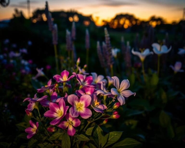 bloemen geur avond