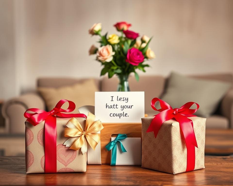 cadeau voor stel