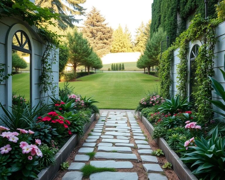 kleine tuin inrichten
