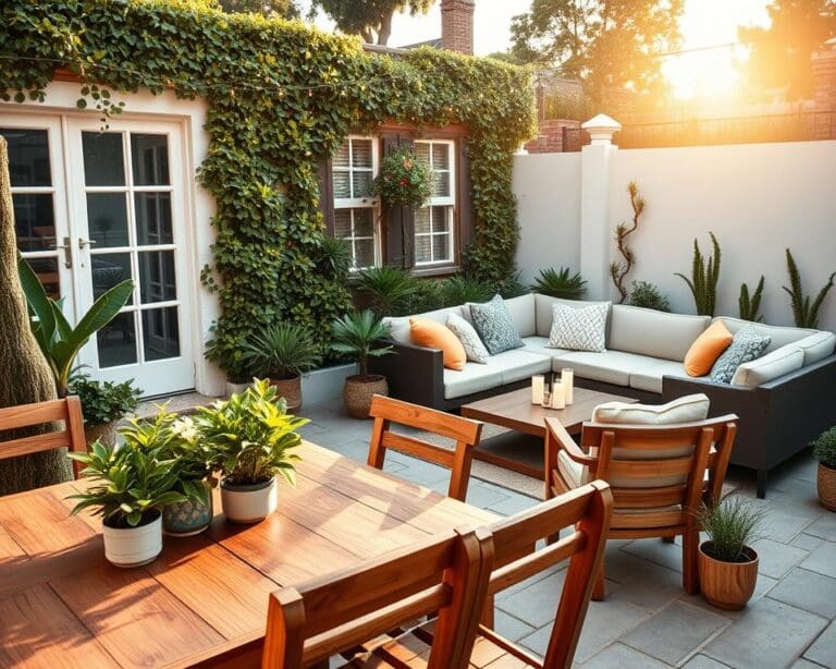 patio inrichten