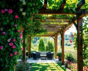 pergola klimplanten