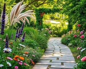 planten tuinpad