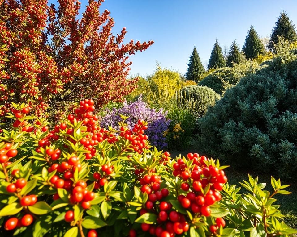 struiken kleur seizoen
