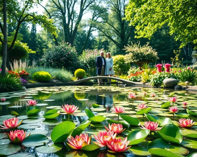 vijver tuin
