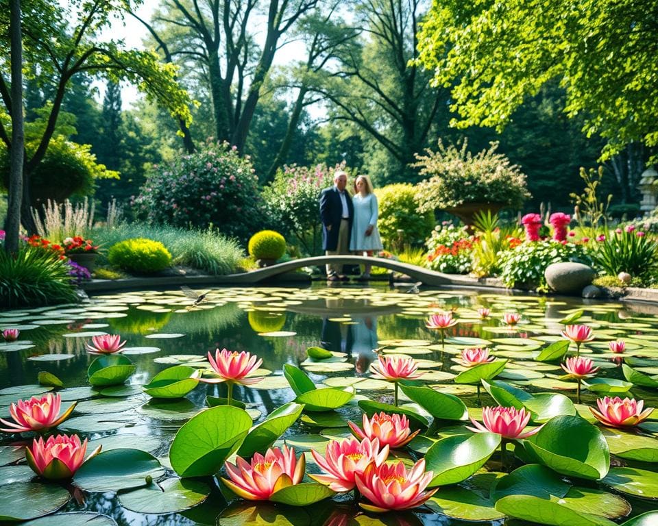 vijver tuin