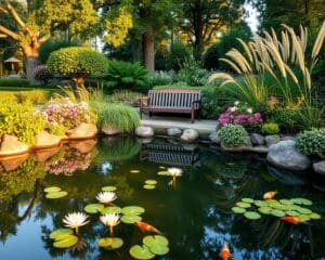 vijver tuin