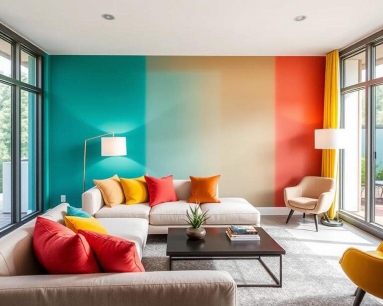 accentmuur woonkamer