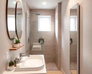 kleine badkamer