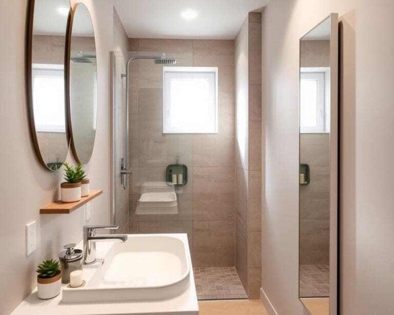 kleine badkamer