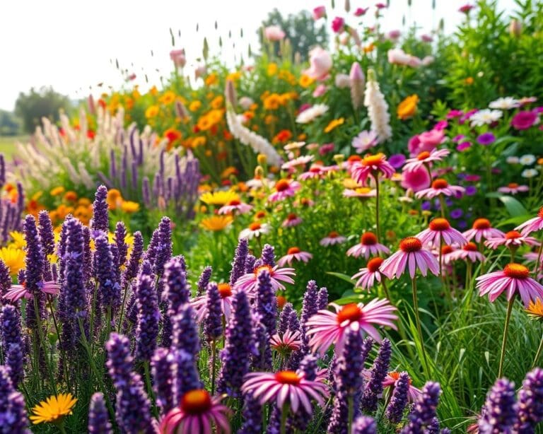 langbloeiende vaste planten