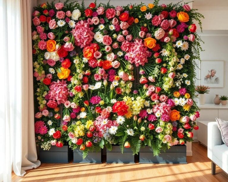 bloemenwand