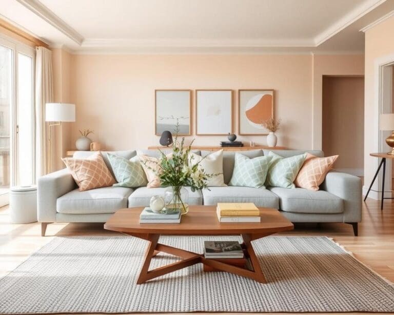 pastelkleuren interieur