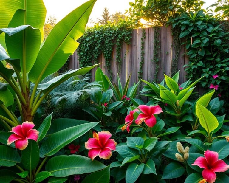 tropische tuinplanten
