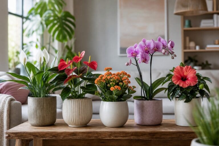 Top 5 mooiste bloeiende kamerplanten voor je interieur